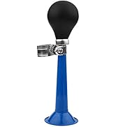 FILFEEL Bike Air Horn Cycling Retro Chrome Metal Hooter Loud Bell Bugle Trumpet Alarm Rubber Sque...