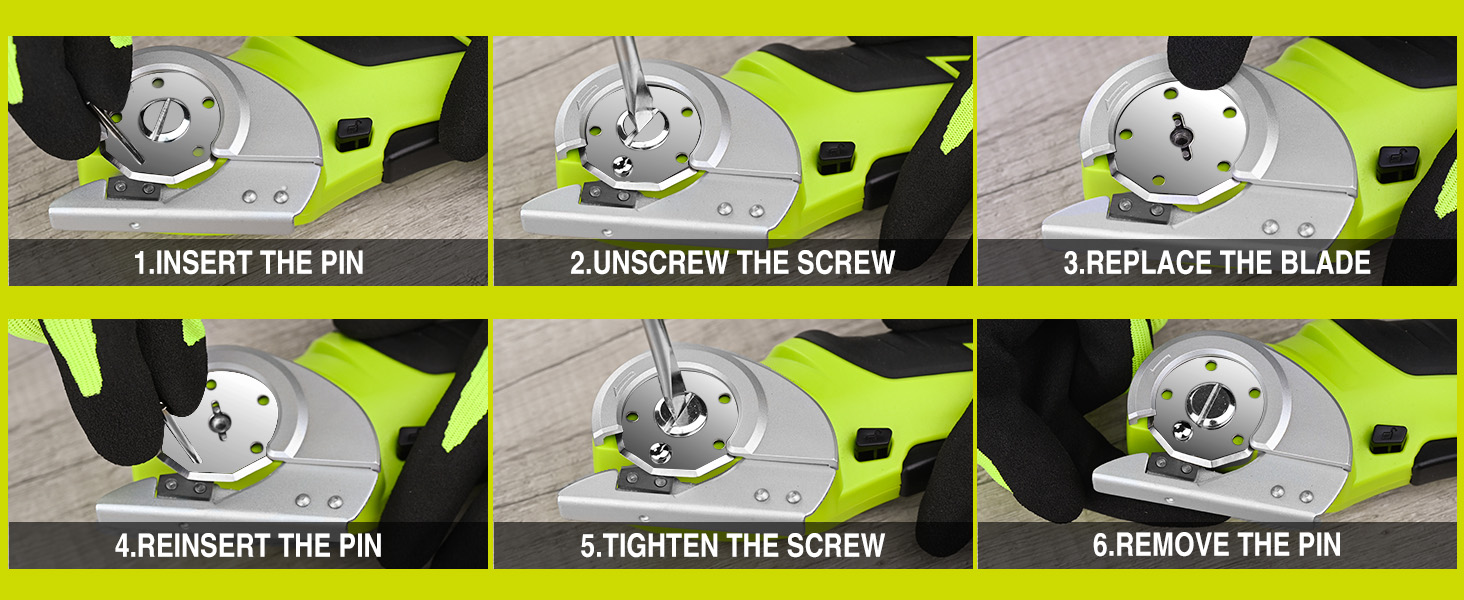 Blade Installation Steps