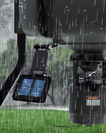 6V solar panel charger for deer feeder game feeder solar panel for hunting outdoor