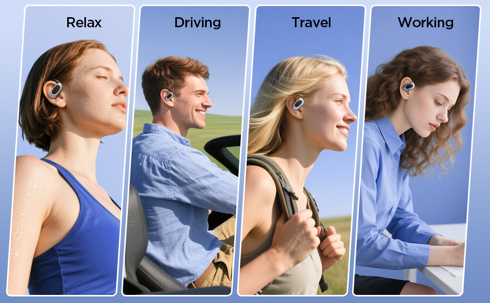 One Pair for Every Moment – Open-Ear,All-Day Comfort