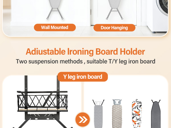 ironing board holder
