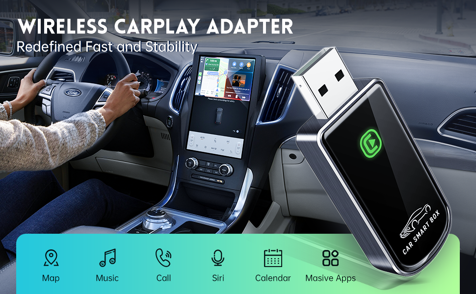 wireless carplay adapter for iphone