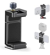 ULANZI MA33 Metal Phone Tripod Mount with Arca Port &amp; 2 Cold Shoes, 360° Adjustable Smartphone Tr...