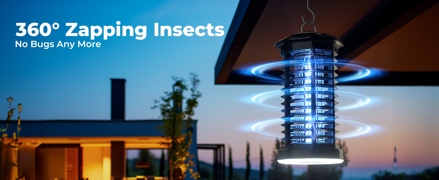 Bug Zapper Outdoor Indoor Waterproof