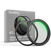 SmallRig 67mm Magnetic Variable ND Filter ND2-ND32 (1-5 Stops) + 67mm Threaded Filter Ring, No X ...