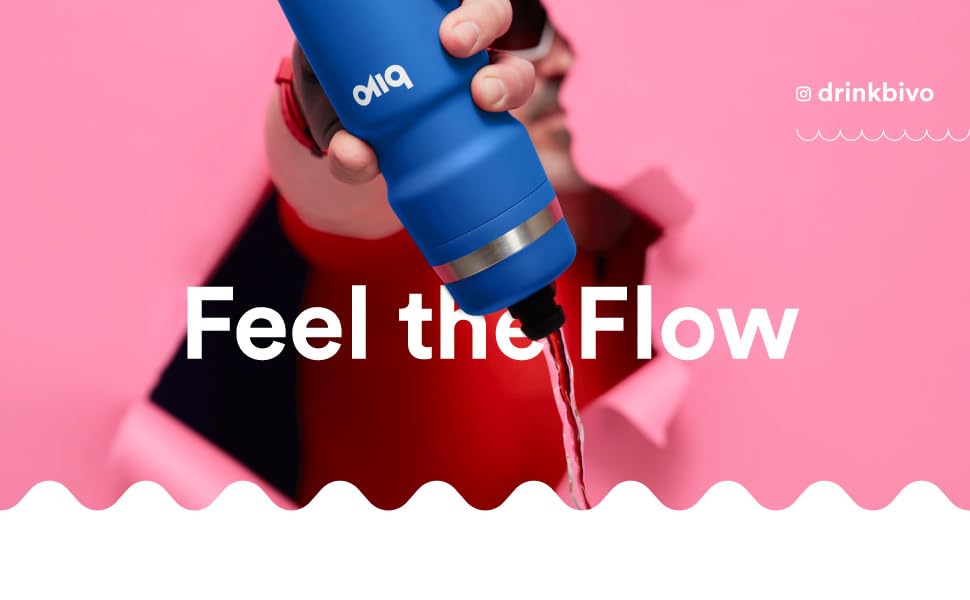 Bivo Metal Cycling Sport Water Bottles