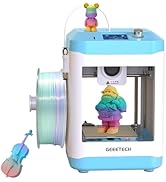 3D Printer for Kids and Beginners,Geeetech Mini 3D Printers with Auto Leveling,High Speed and Ful...