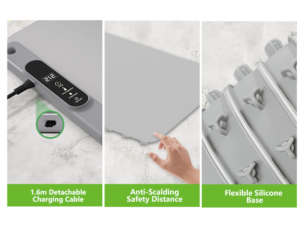 warming tray mat for food