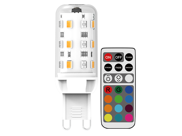 Variable color bulb
