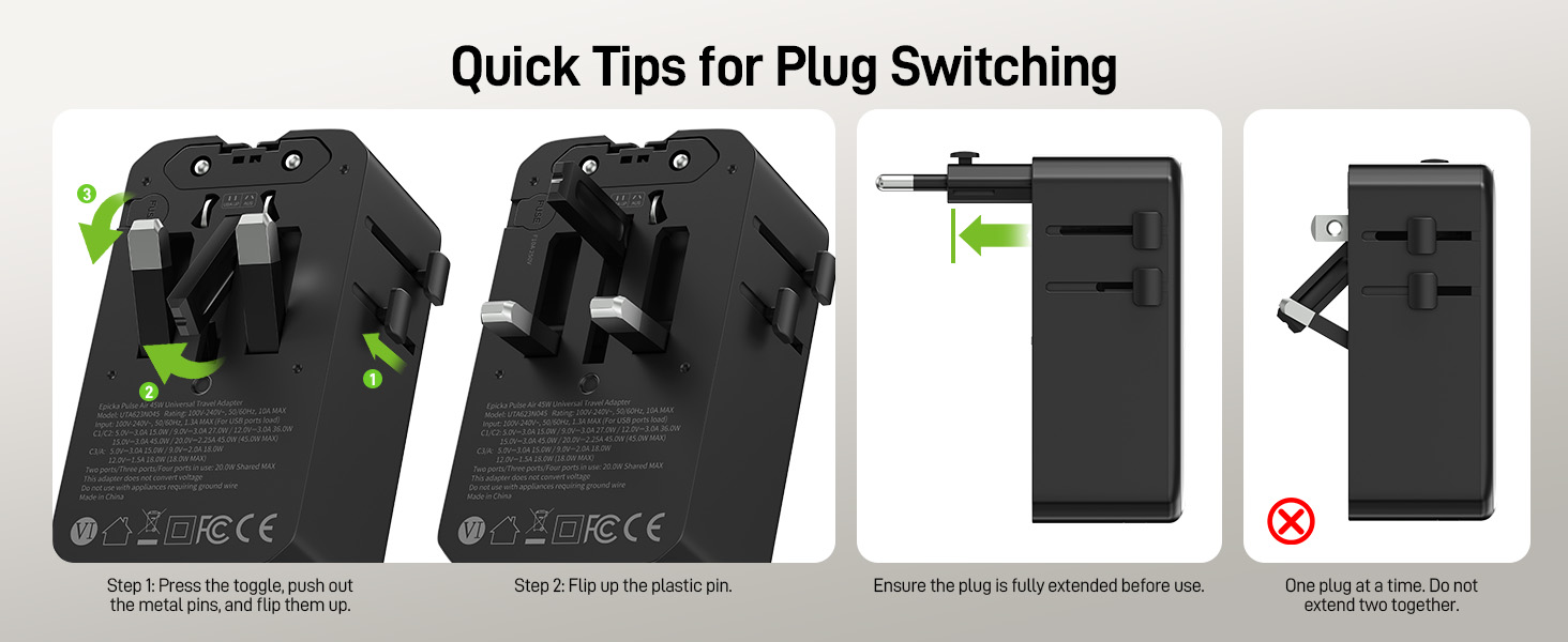 travel plug adapter