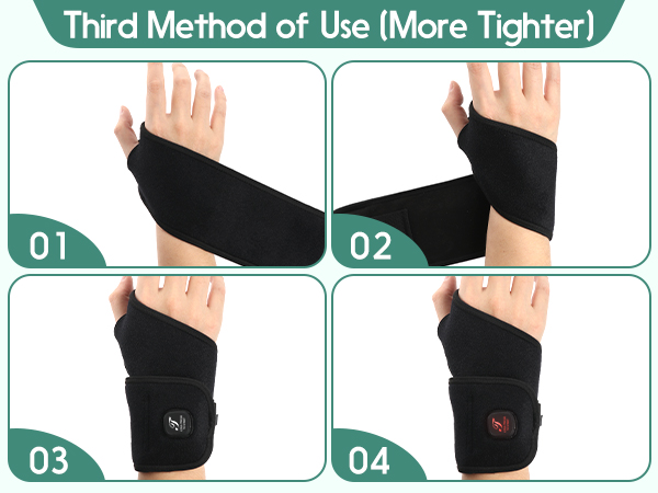 wrist heating pad