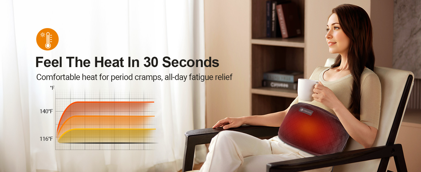 heating pad for back pain relief