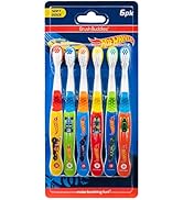 Brush Buddies 6-Pack Hot Wheels Toothbrush for Kids, Kids Battery Powered Toothbrushes, Toothbrus...