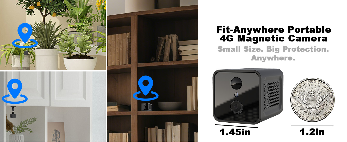 4g lte cellular security camera