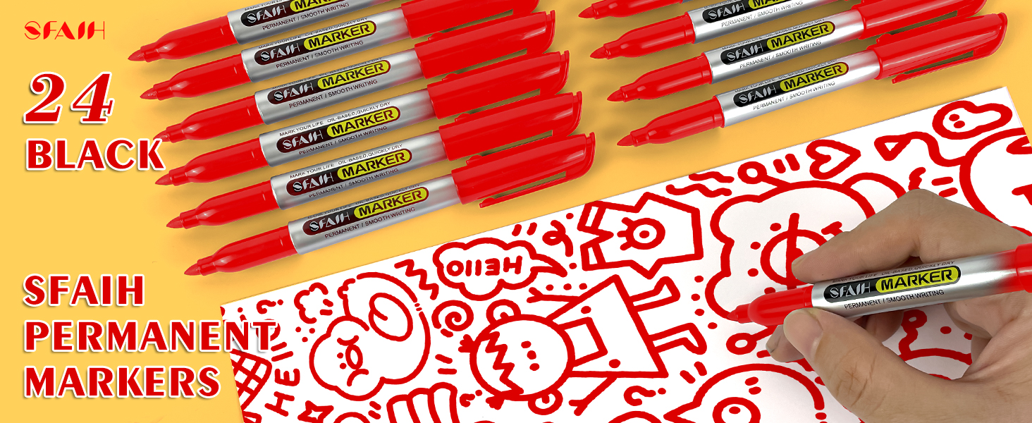 Permanent Markers Bulk