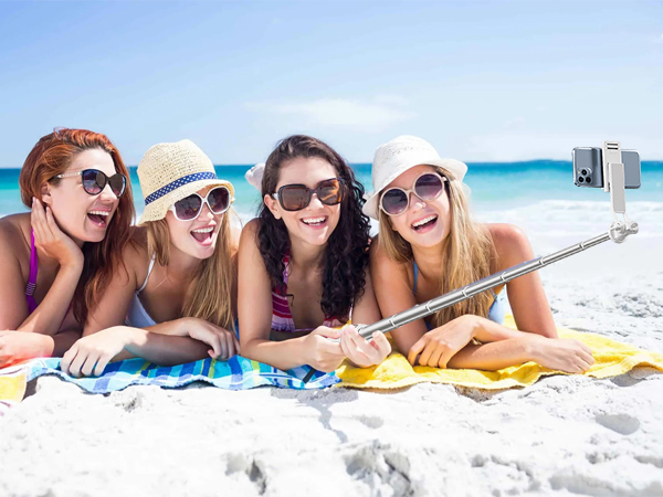 Portable Travel Stand for iPhone Android Selfie/Video Recording/Photo/Live Stream/Vlog