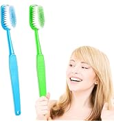 Ceonam 2 Pack 15.75x1.57 Inches Giant Toothbrush Props, Oversized Gag Novelty Bath Brushes, Huge ...