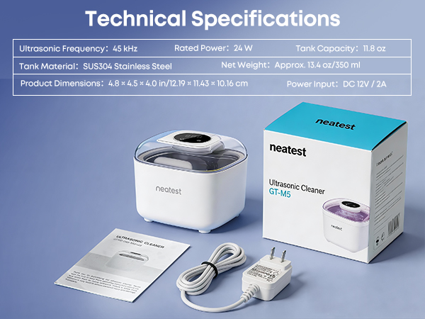 Ultrasonic Retainer Cleaner