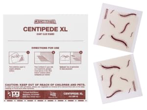 centipede back of packaging instructions