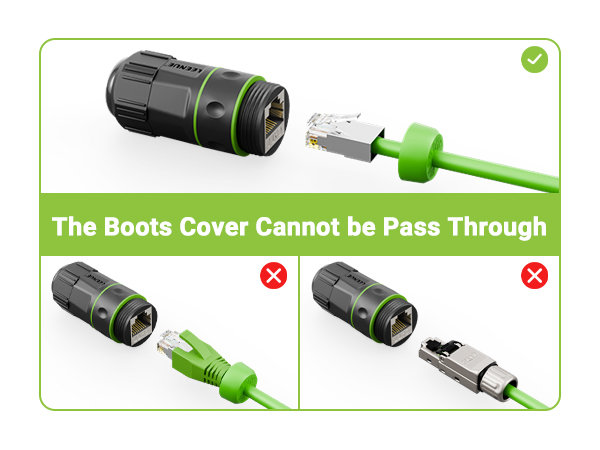 LEENUE Waterproof rj45 Coupler Cat7