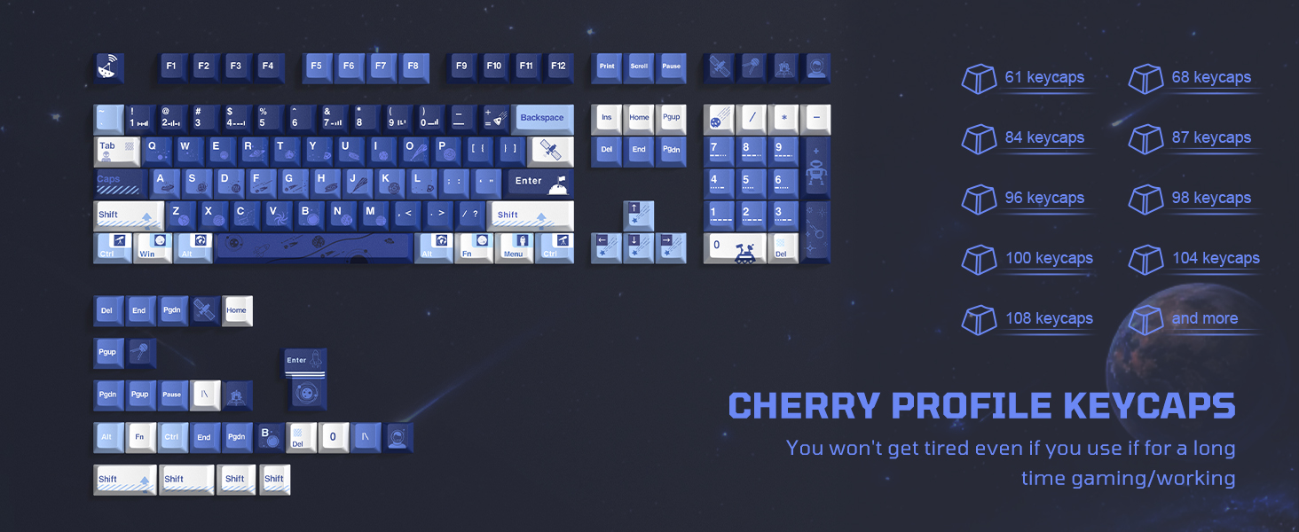 Wide Compatibility – Fits Your Keyboard