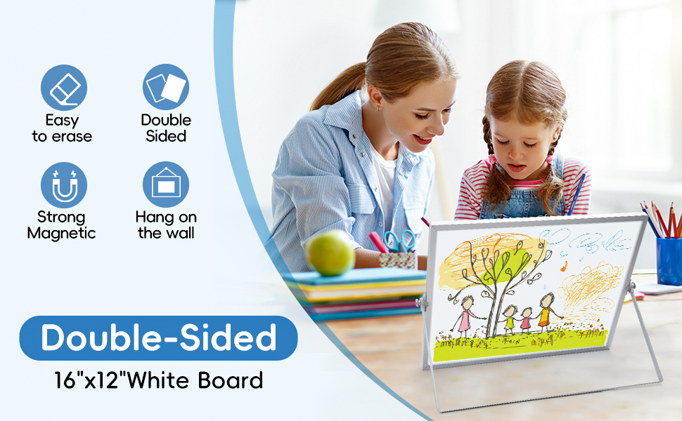 Double Sided White Board