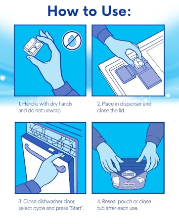 How to use Dish Pods Detergent
