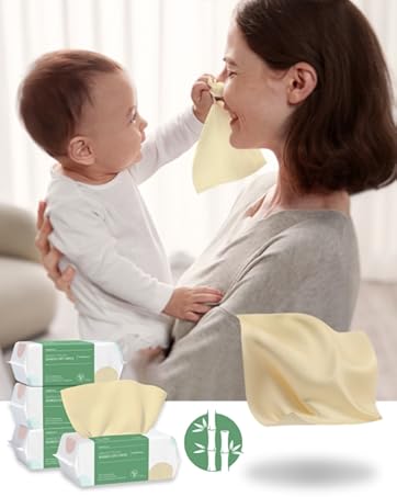 bamboo soft dry baby wipes