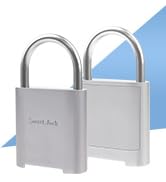 KENRONE Combination Lock,Heavy Duty Combination Padlock, 4-8 Digit Combination Padlock for Outdoo...