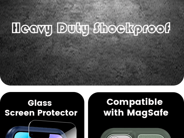 iPhone 13 Case With Screen Protector