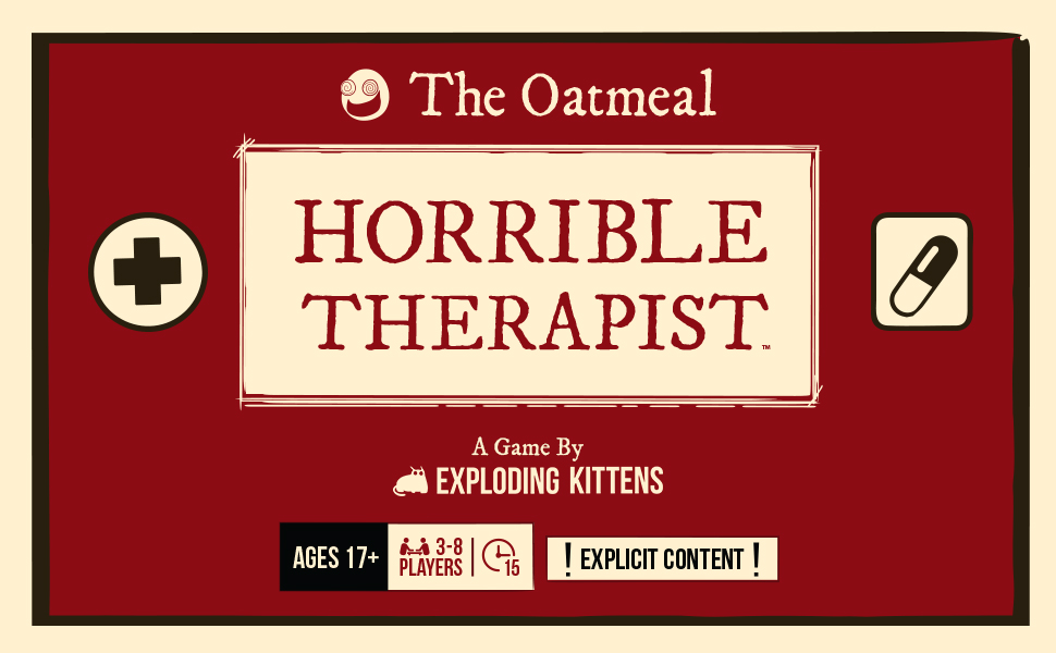 Exploding Kittens Horrible Therapist