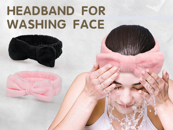 headband for washing face
