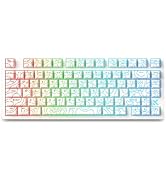 FKZ MCHOSE Jet 75 Rapid Trigger Gaming Keyboard,75% Hall Effect Magnetic Switch Adjustable Actuat...