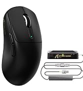 ATTACK SHARK V5 Wireless Gaming Mouse 55g Ultra-Lightweight PAW3950MAX 42K DPI Sensor 8000Hz Poll...