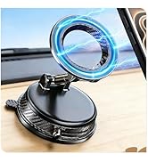 Fclvd Magnetic Car Phone Holder, 360° Adjustable Vacuum Dashboard and Windshield Mount Cell Phone...