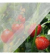 Unves 10'x20' Garden Netting, Mosquito Netting Plant Covers Insect Bird Netting Protection Nettin...