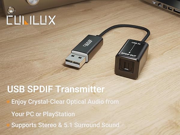 Cubilux USB SPDIF Transmitter
