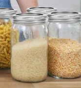 SelePow Mason-Jar-Vacuum-Sealer, Automatic Cordless Can Sealer with LED Indicator Fits Wide Mouth...