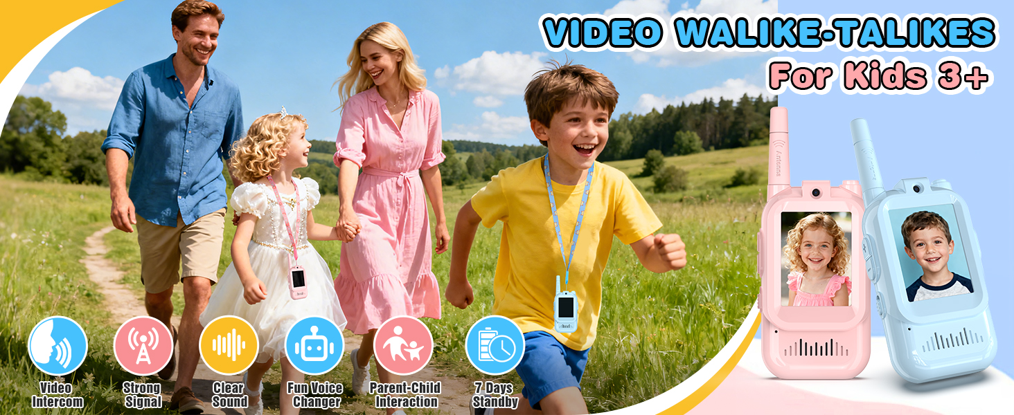 video walkie talkies for kids