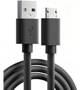 Qnanw 6.6 Ft Micro USB Charging Cable Cord Compatible with for Simplehuman Mirror 5" 8" Round Lig...