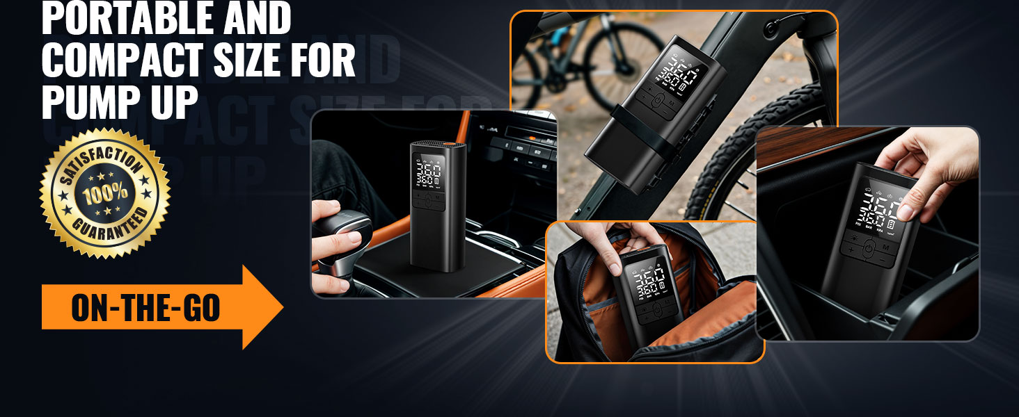 air moto portable air pump for car tires air compressor portable 20v tire air pump car