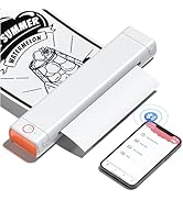 Phomemo Portable Printers Wireless for Travel, Support 8.5