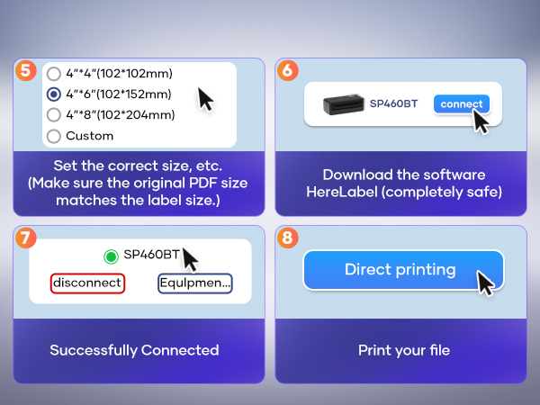 shipping label printer