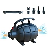 vapaus Electric Air Pump with 4 nozzles for Inflatable Gymnastics Tumbling Mats Air Mattresses Be...