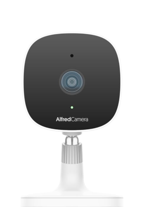 AlfredCam Plus first generation on white background.