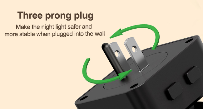 Acrylic Rotating night lights