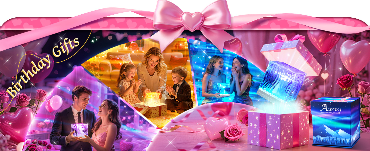 northern lights projector aurora light projector for bedroom sunset lamp room decor for teen girls