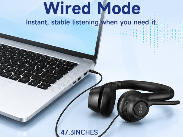 AOC Wireless Headset for Wired Mode