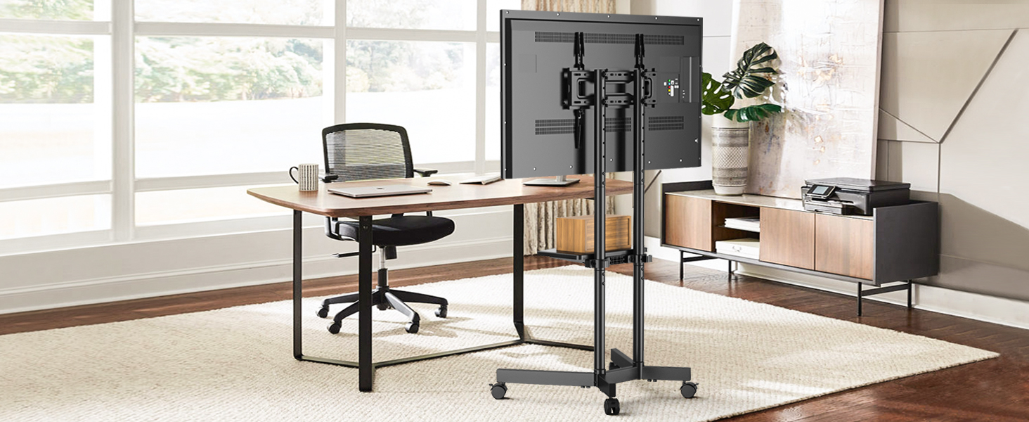 Rolling TV Stand