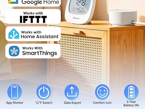 WiFi Temperature and Humidity Monitor